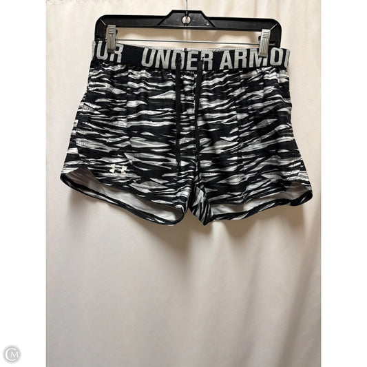 Athletic Shorts By Under Armour In Black & White, Size: S