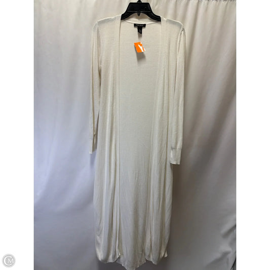 Cardigan By White House Black Market In White, Size: S