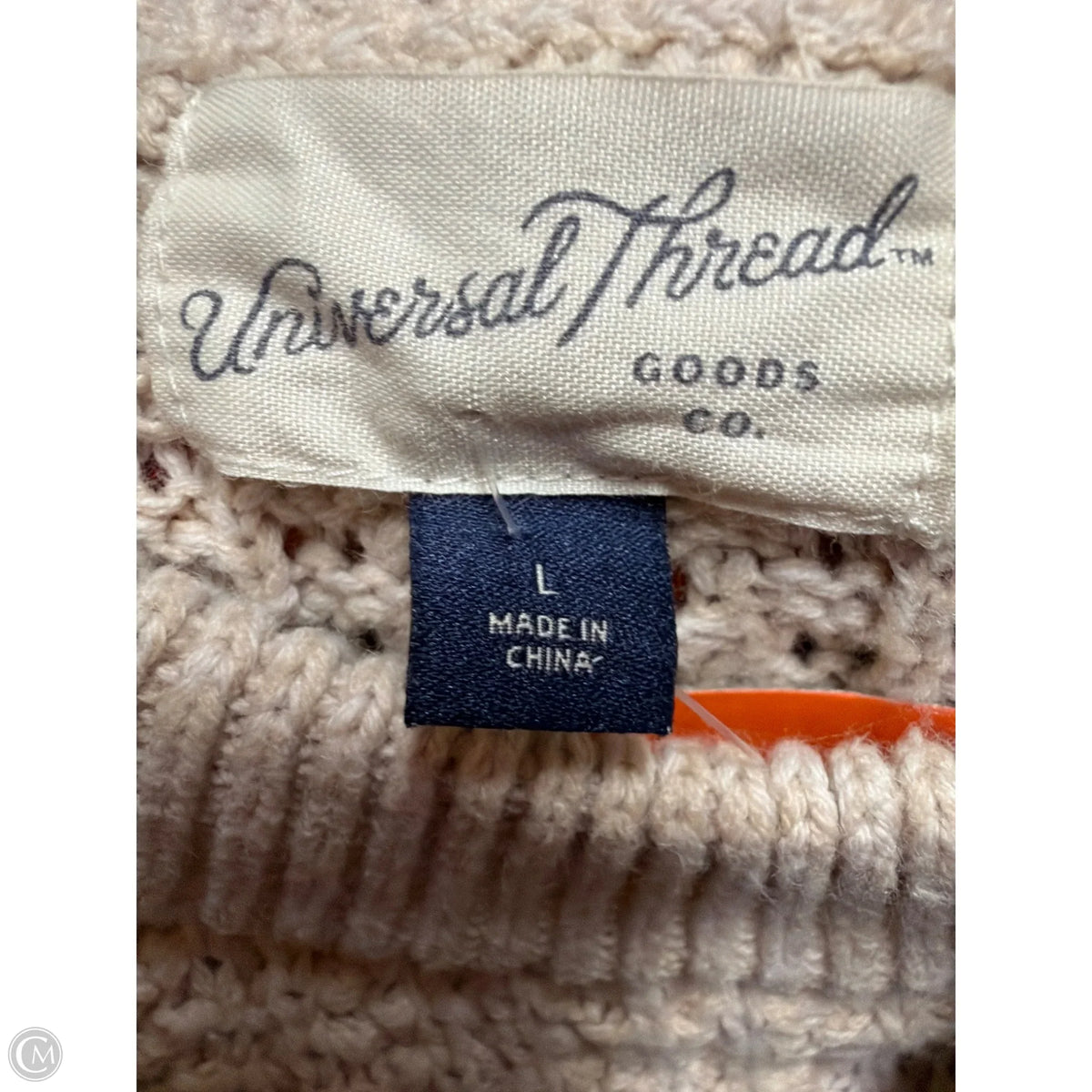 Sweater By Universal Thread In Beige, Size: L