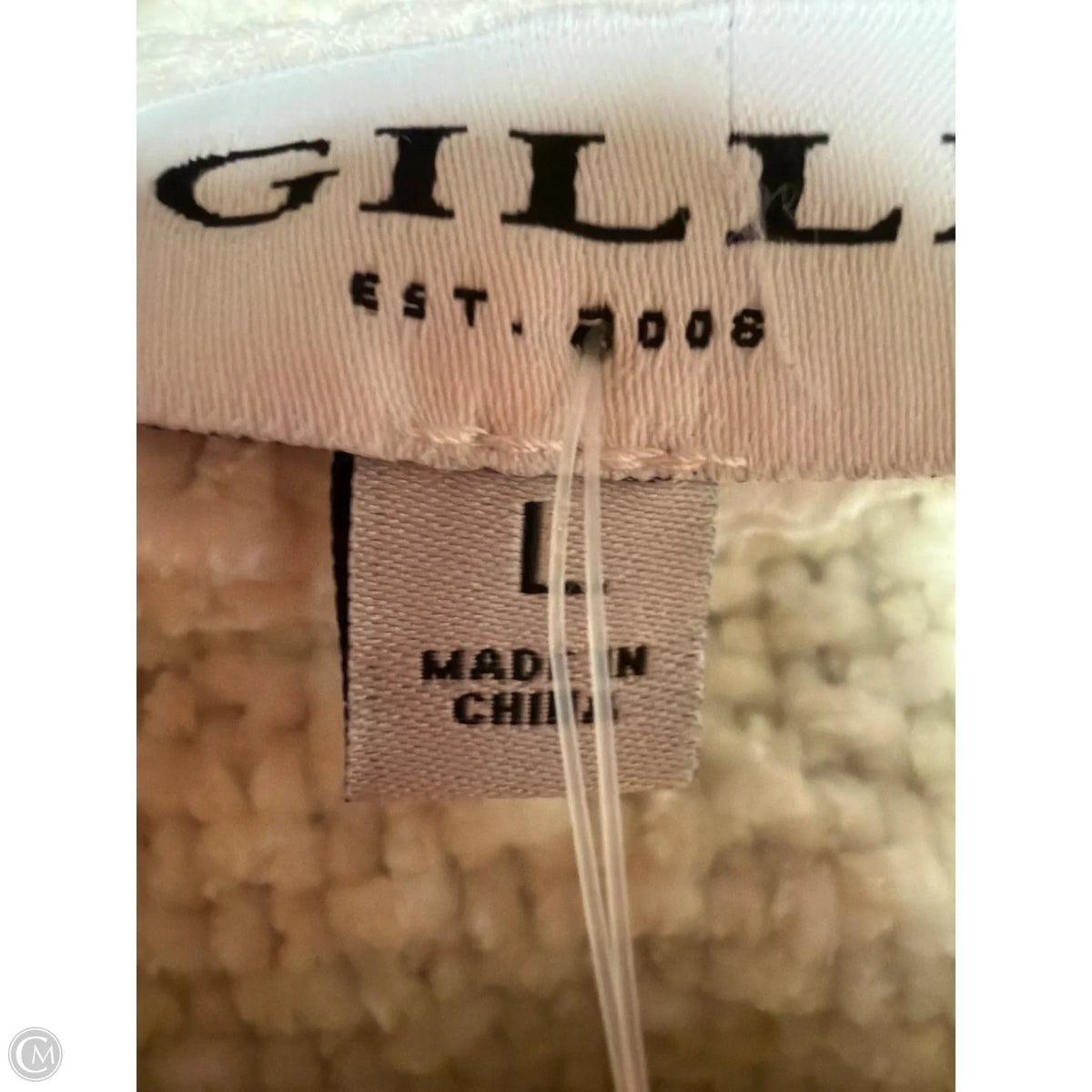 Sweater By Gilli In Cream, Size: L