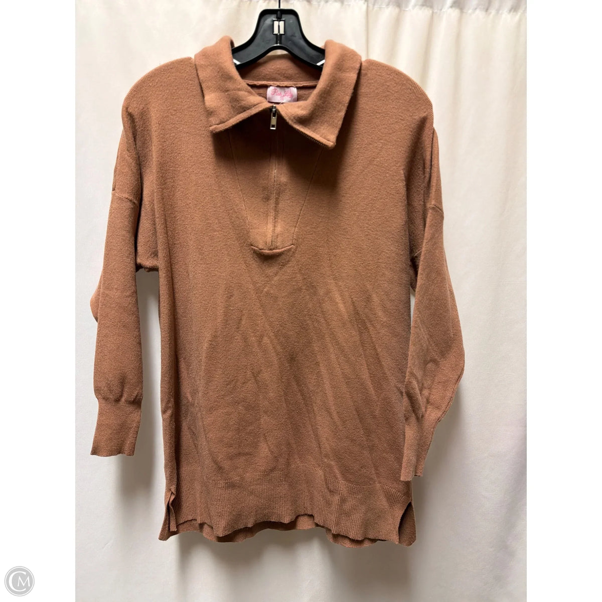 Sweater By Pink Lily In Brown, Size: S