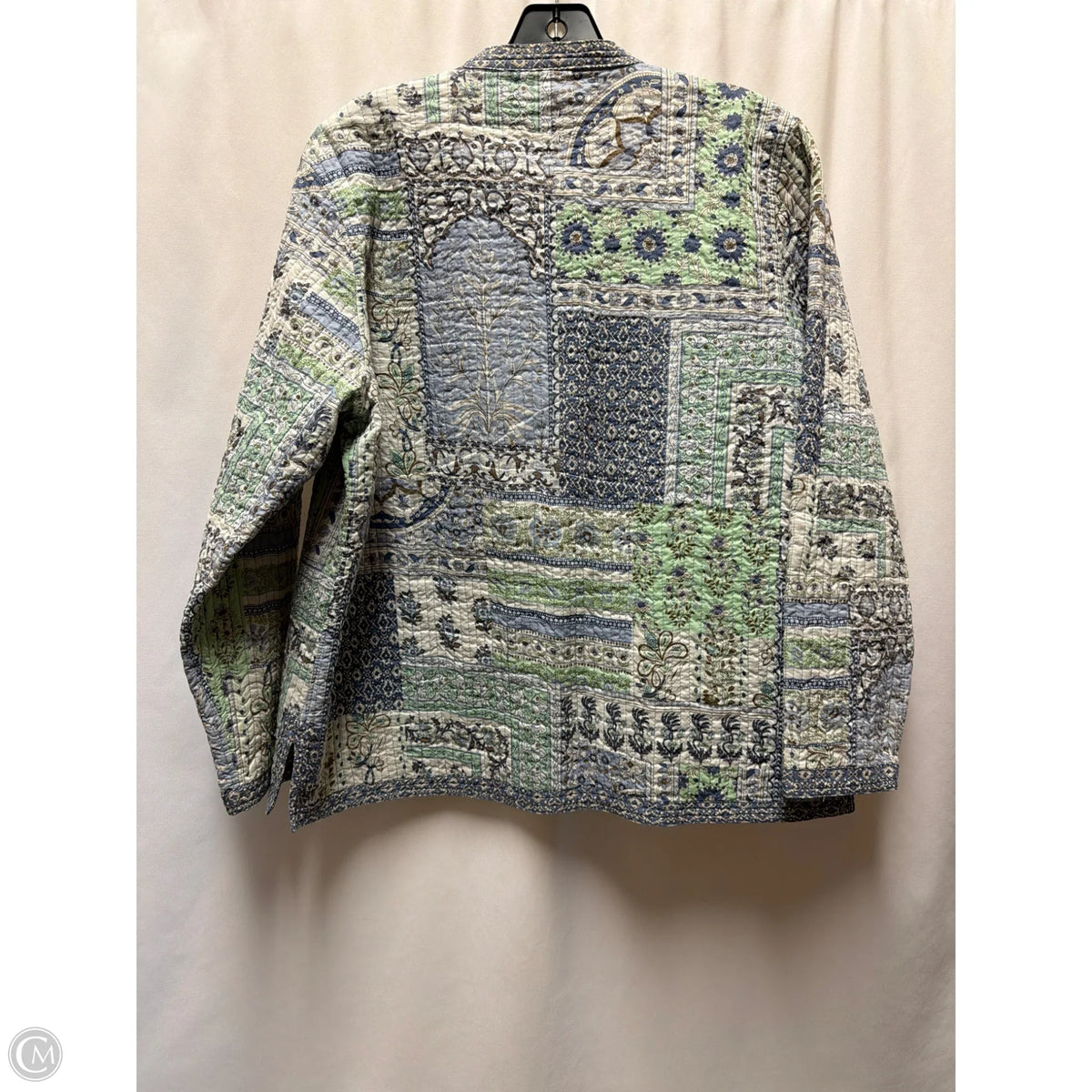 Blazer By Clothes Mentor In Blue, Size: M