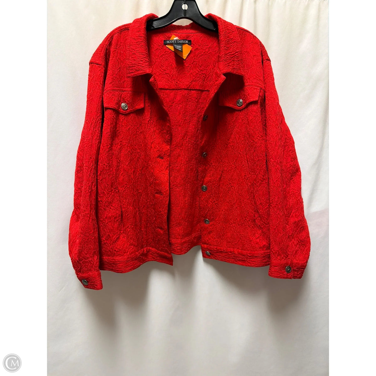 Blazer By Scott Taylor In Red, Size: 1x