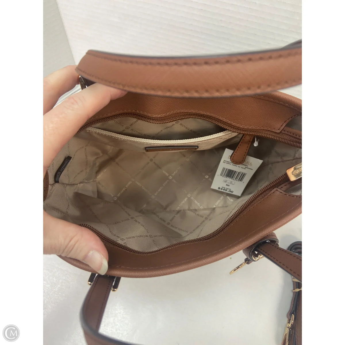 Crossbody Designer By Michael Kors, Size: Medium