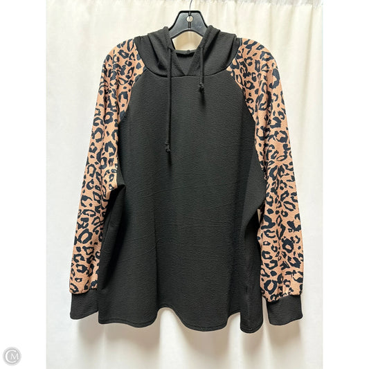 Top Long Sleeve By Clothes Mentor In Animal Print, Size: 4x