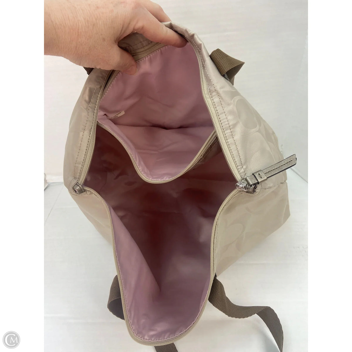 Handbag Designer By Coach, Size: Large