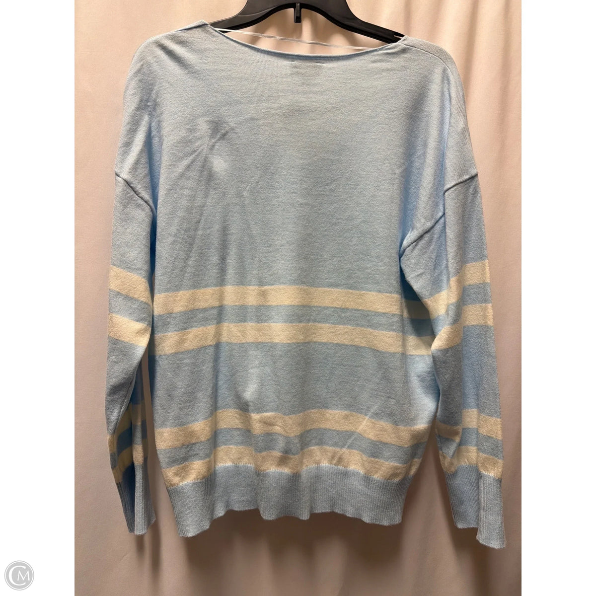 Sweater By Wonderly In Blue, Size: L