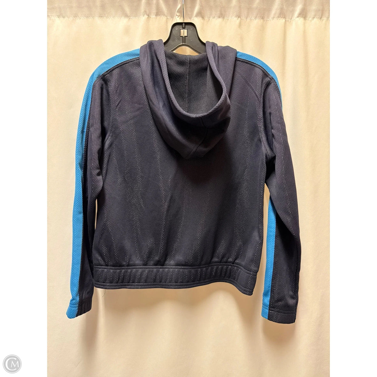 Athletic Jacket By Puma In Navy, Size: S