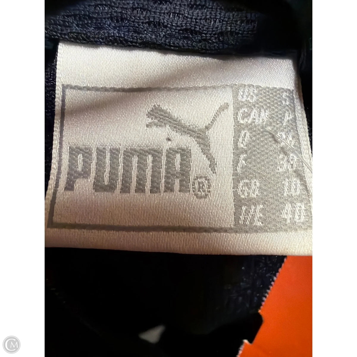 Athletic Jacket By Puma In Navy, Size: S