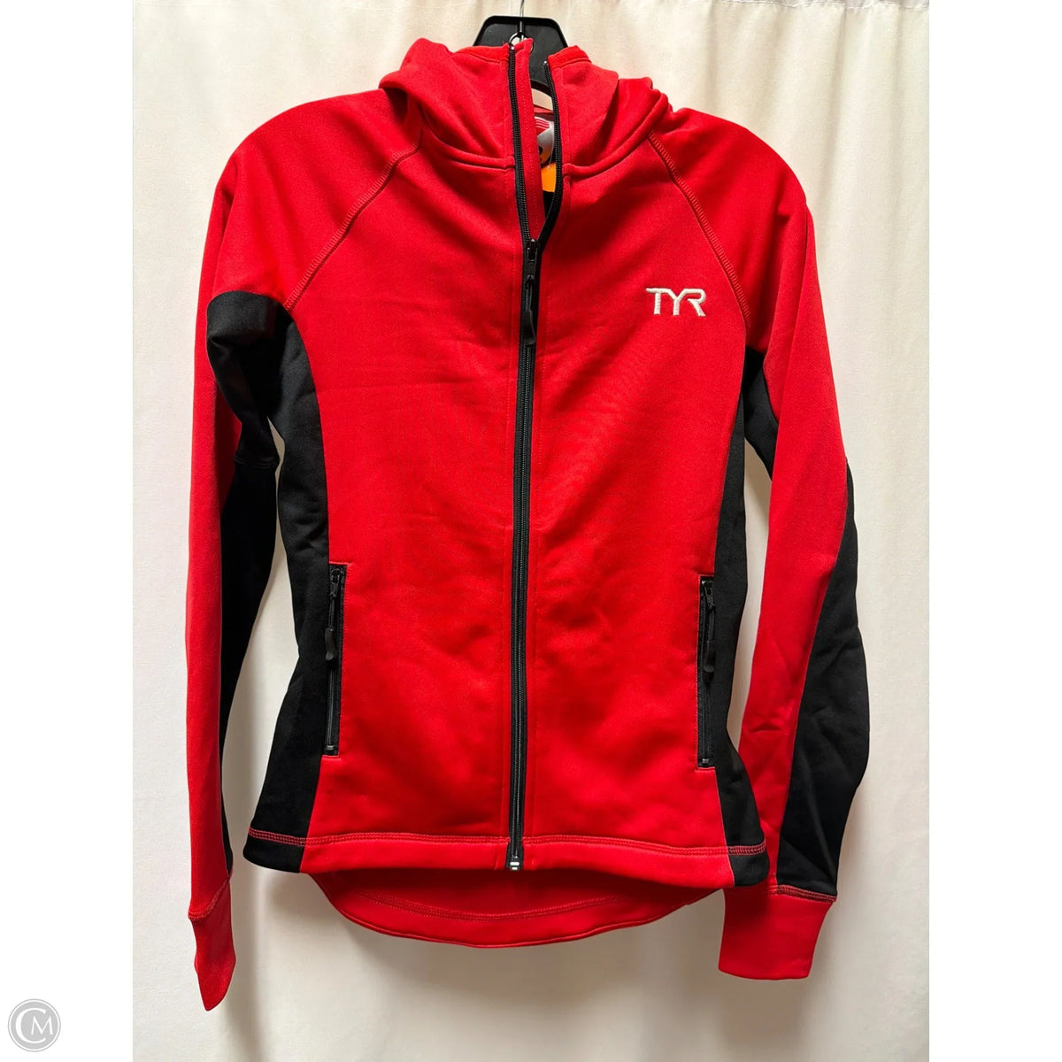 Athletic Jacket By Clothes Mentor In Red, Size: Xs