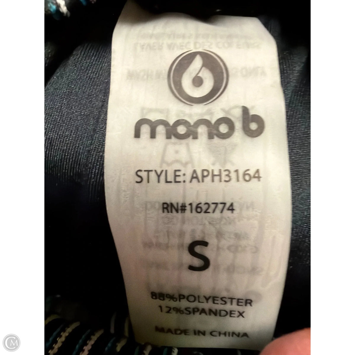 Athletic Shorts By Mono B In Black, Size: S