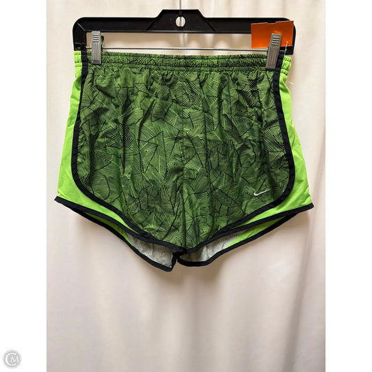 Athletic Shorts By Nike In Green, Size: M