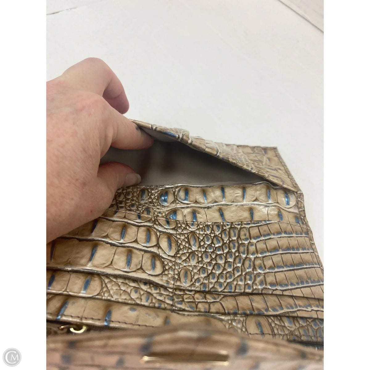 Wallet Designer By Brahmin, Size: Large