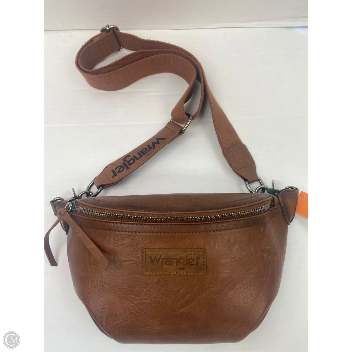 Crossbody Leather By Wrangler, Size: Large