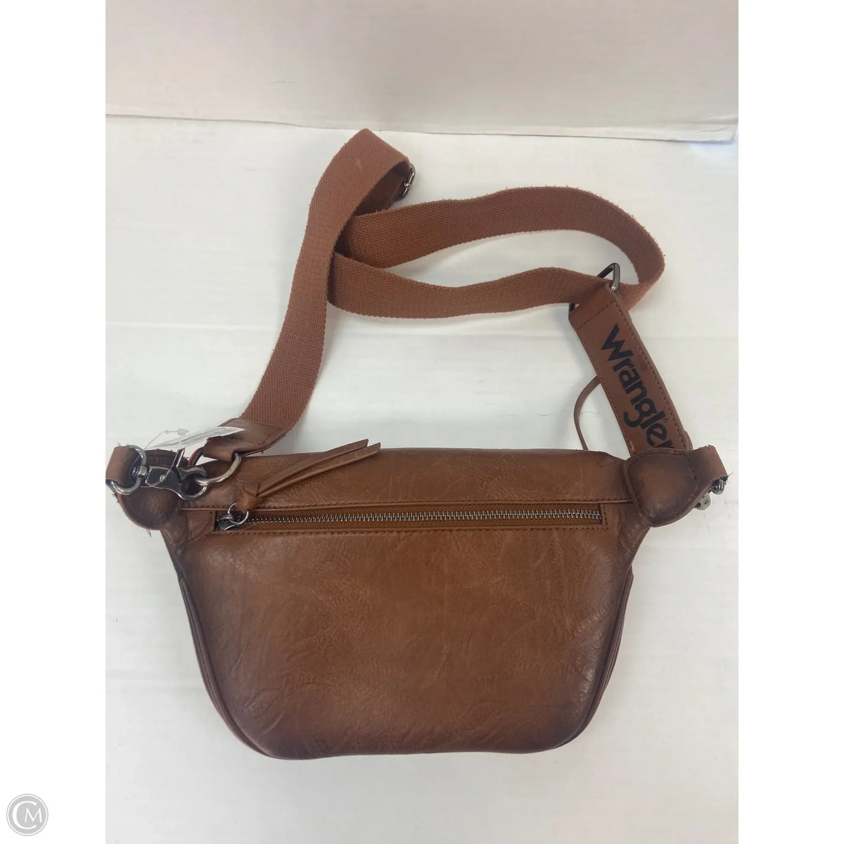 Crossbody Leather By Wrangler, Size: Large
