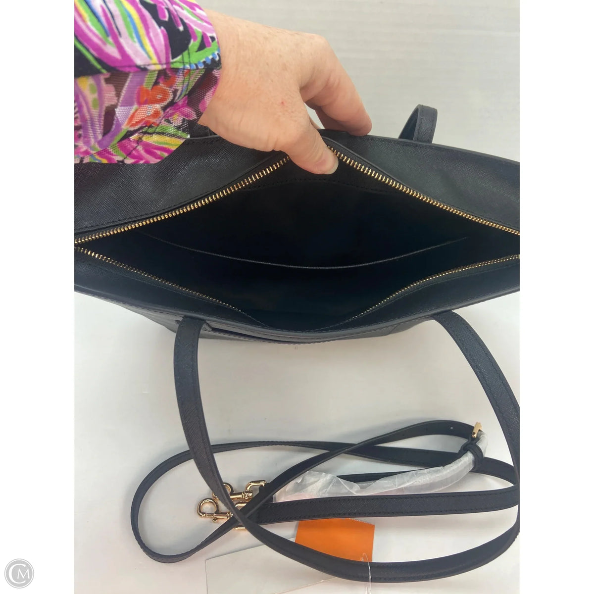 Handbag Designer By Tory Burch, Size: Large
