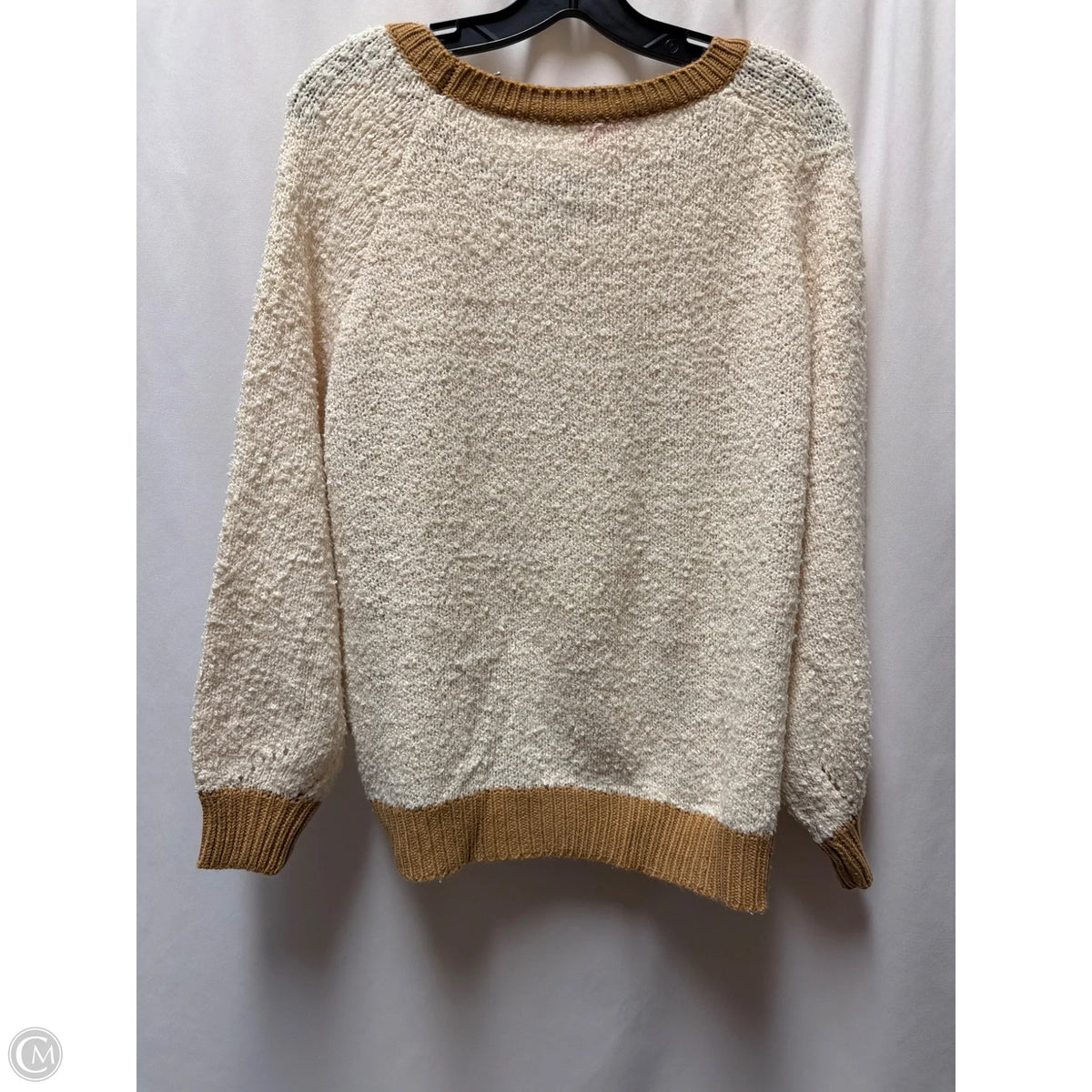 Sweater By Pink Lily In Cream, Size: M