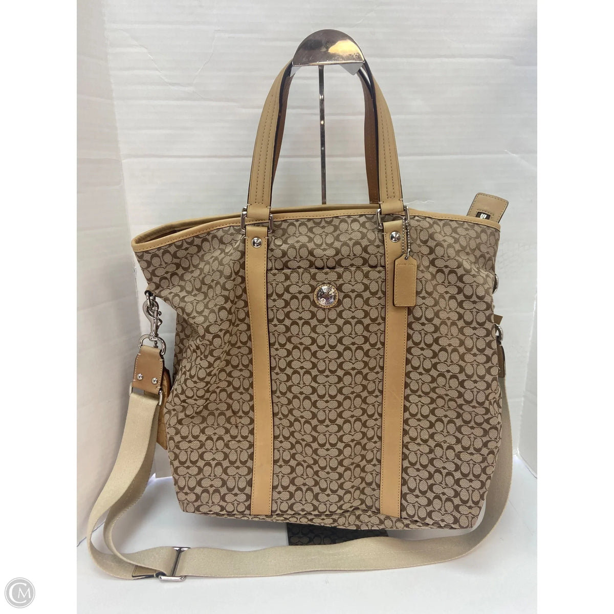 Handbag Designer By Coach, Size: Large