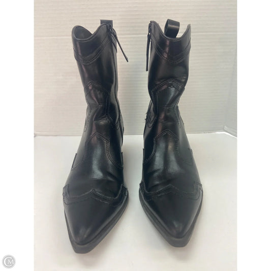 Boots Ankle Heels By Madden Girl In Black, Size: 8