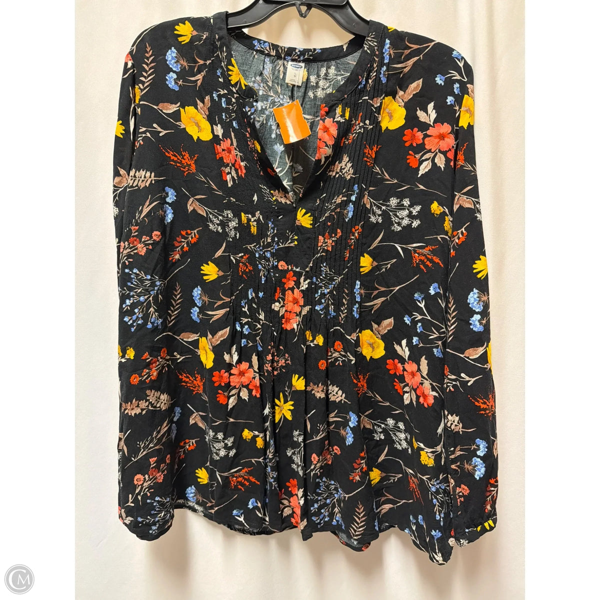 Top Long Sleeve By Old Navy In Black, Size: L