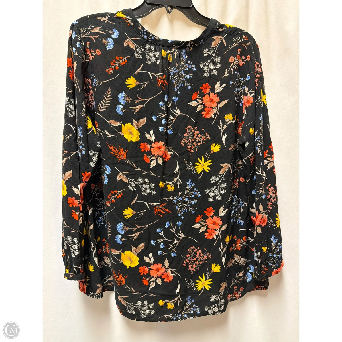 Top Long Sleeve By Old Navy In Black, Size: L
