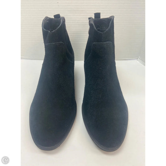Boots Ankle Heels By Clothes Mentor In Black, Size: 11