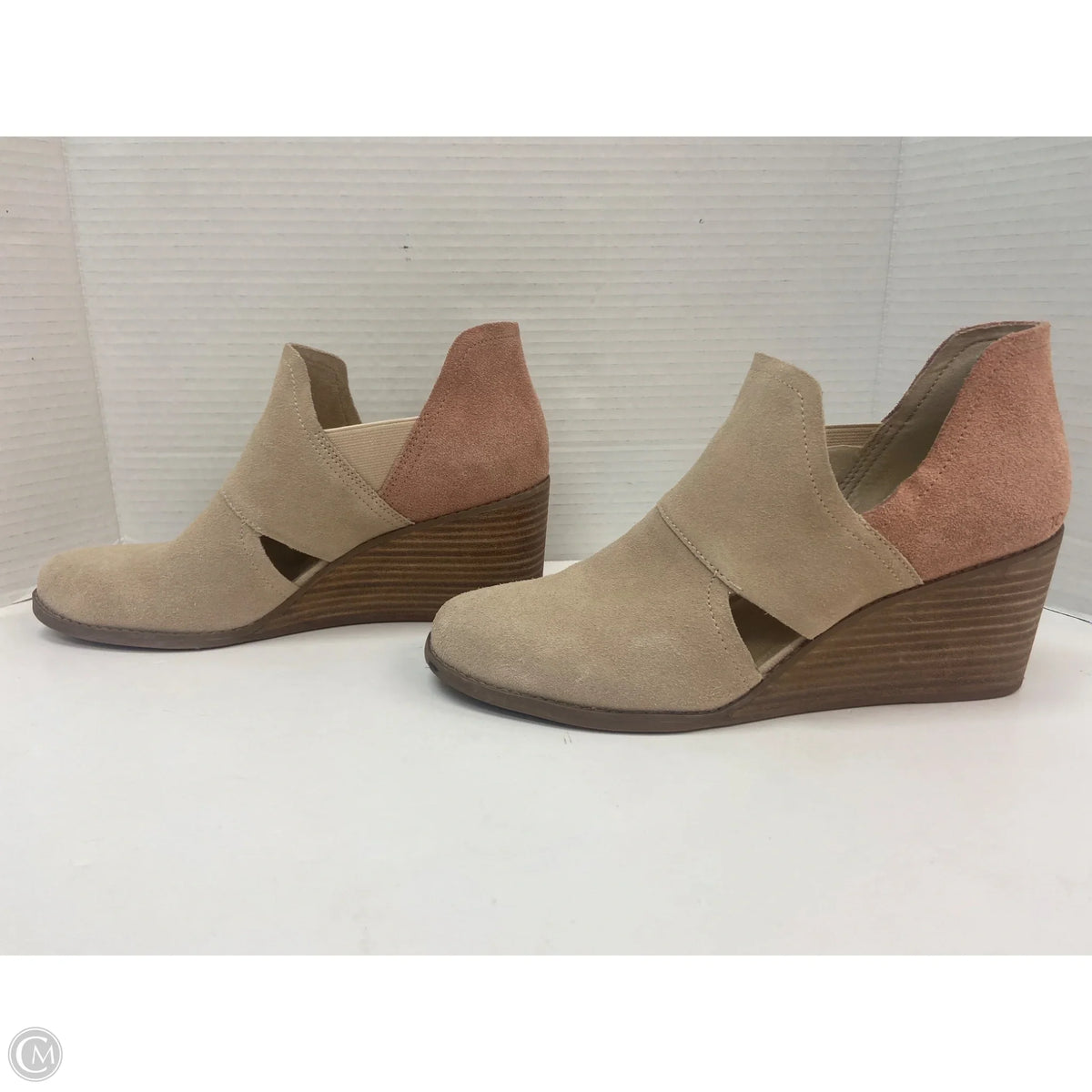 Boots Ankle Heels By Toms In Tan, Size: 9