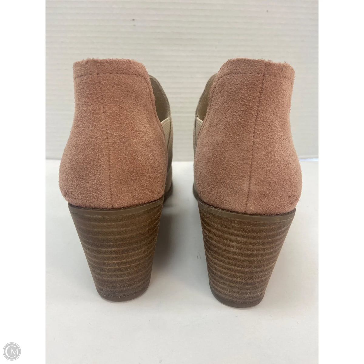 Boots Ankle Heels By Toms In Tan, Size: 9