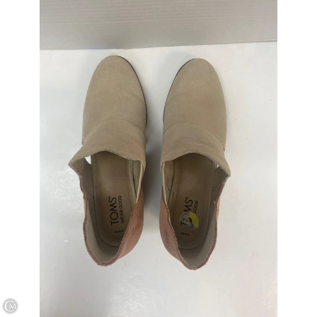 Boots Ankle Heels By Toms In Tan, Size: 9