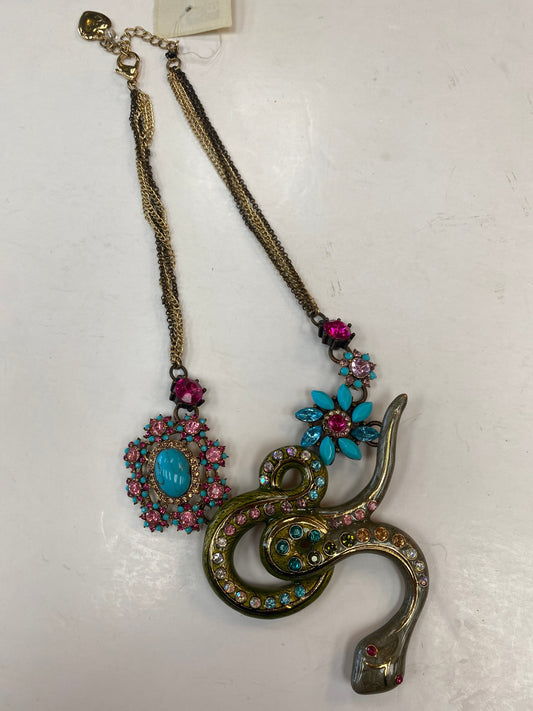 Necklace Statement By Betsey Johnson