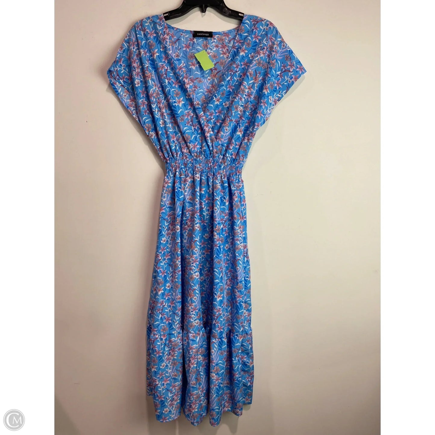Dress Casual Maxi By Clothes Mentor In Blue, Size: 2x