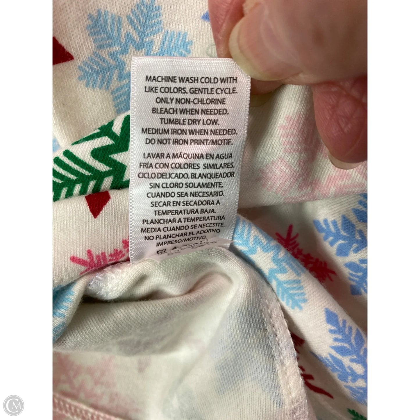 Top Long Sleeve By Time And Tru In White, Size: M