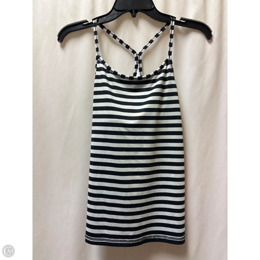 Swimsuit Top By Champion In Striped Pattern, Size: S