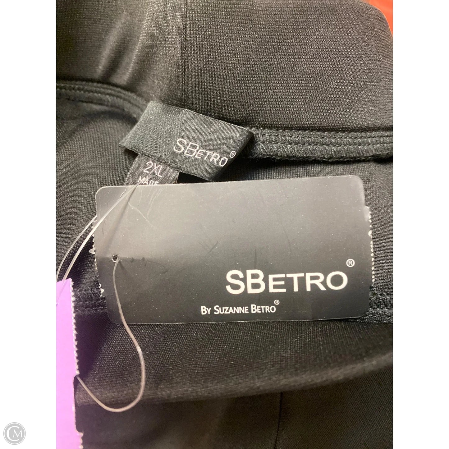 Pants Lounge By Clothes Mentor In Black, Size: 2x