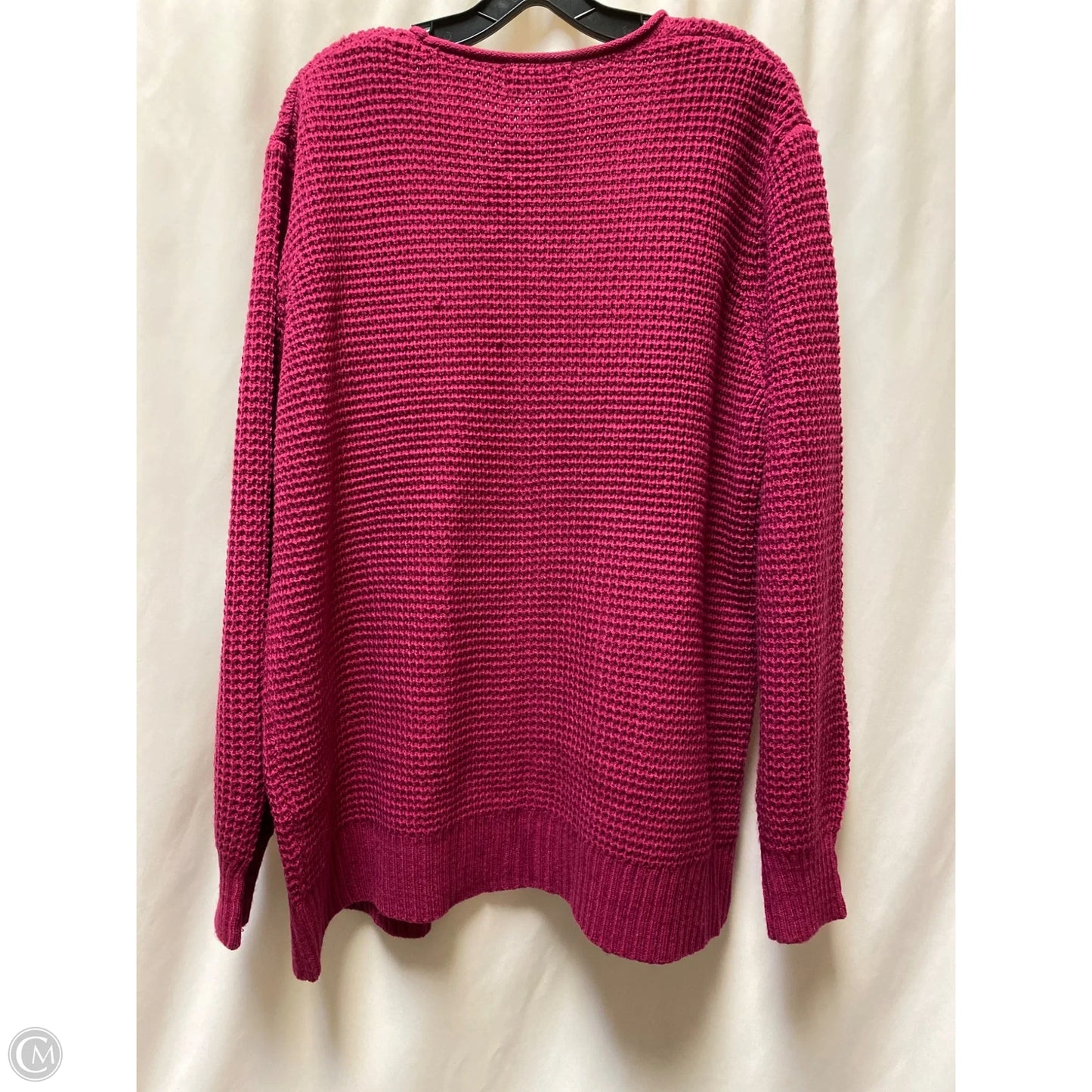 Cardigan By Zenana Outfitters In Pink, Size: Xl