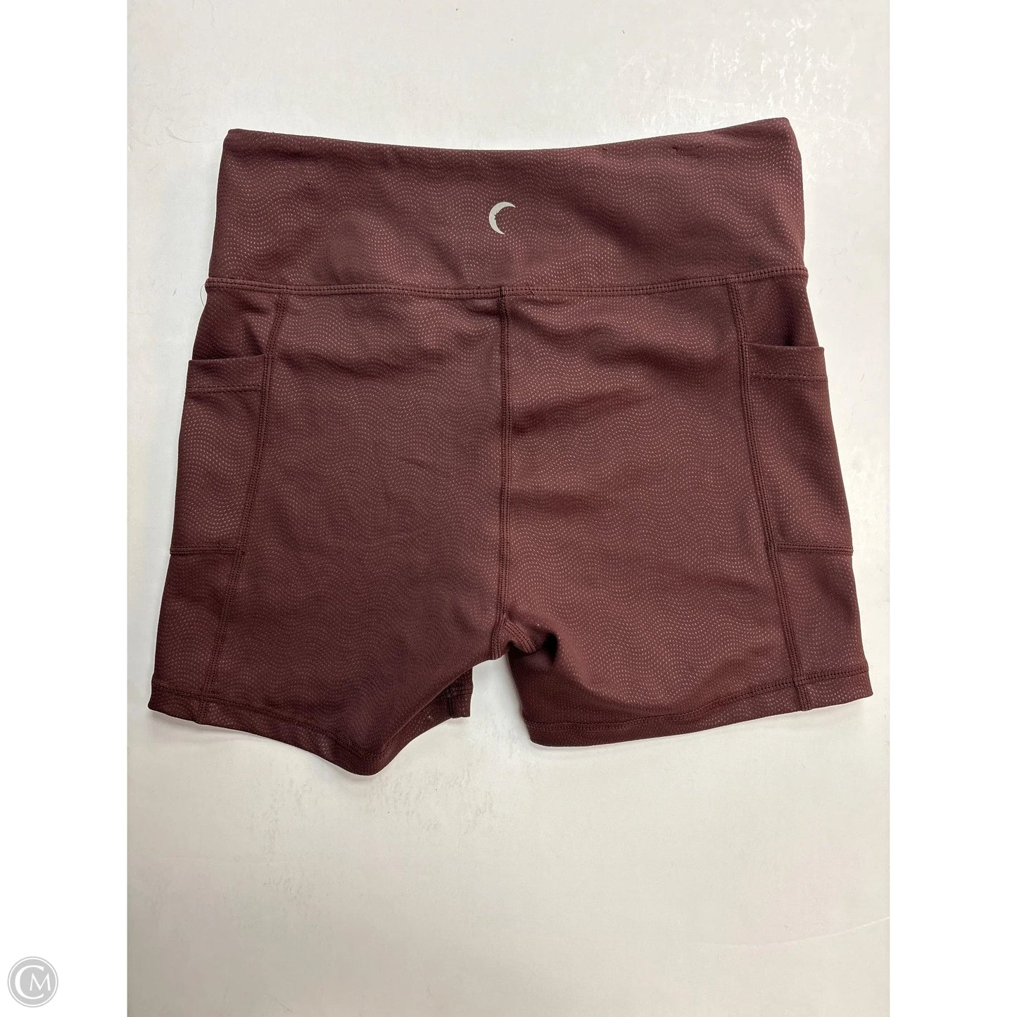 Athletic Shorts By Zyia In Brown, Size: S