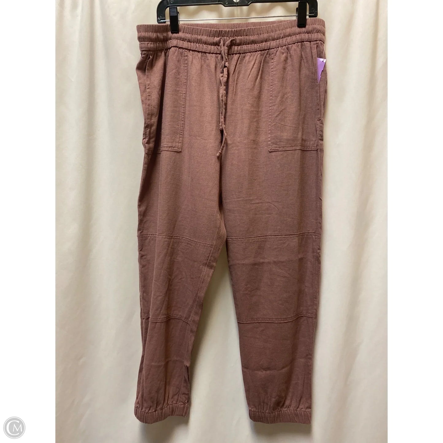 Pants Cargo & Utility By Calvin Klein In Plaid Pattern, Size: 12