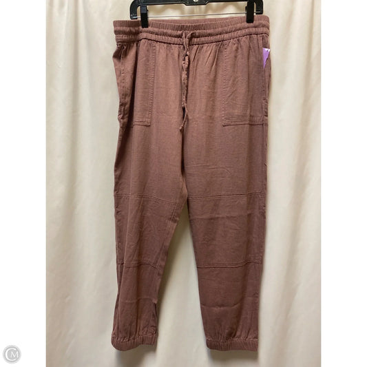 Pants Cargo & Utility By Calvin Klein In Plaid Pattern, Size: 12