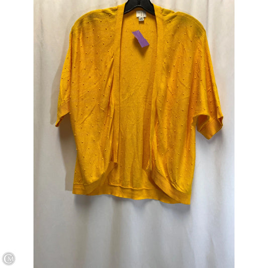 Cardigan By A New Day In Yellow, Size: M