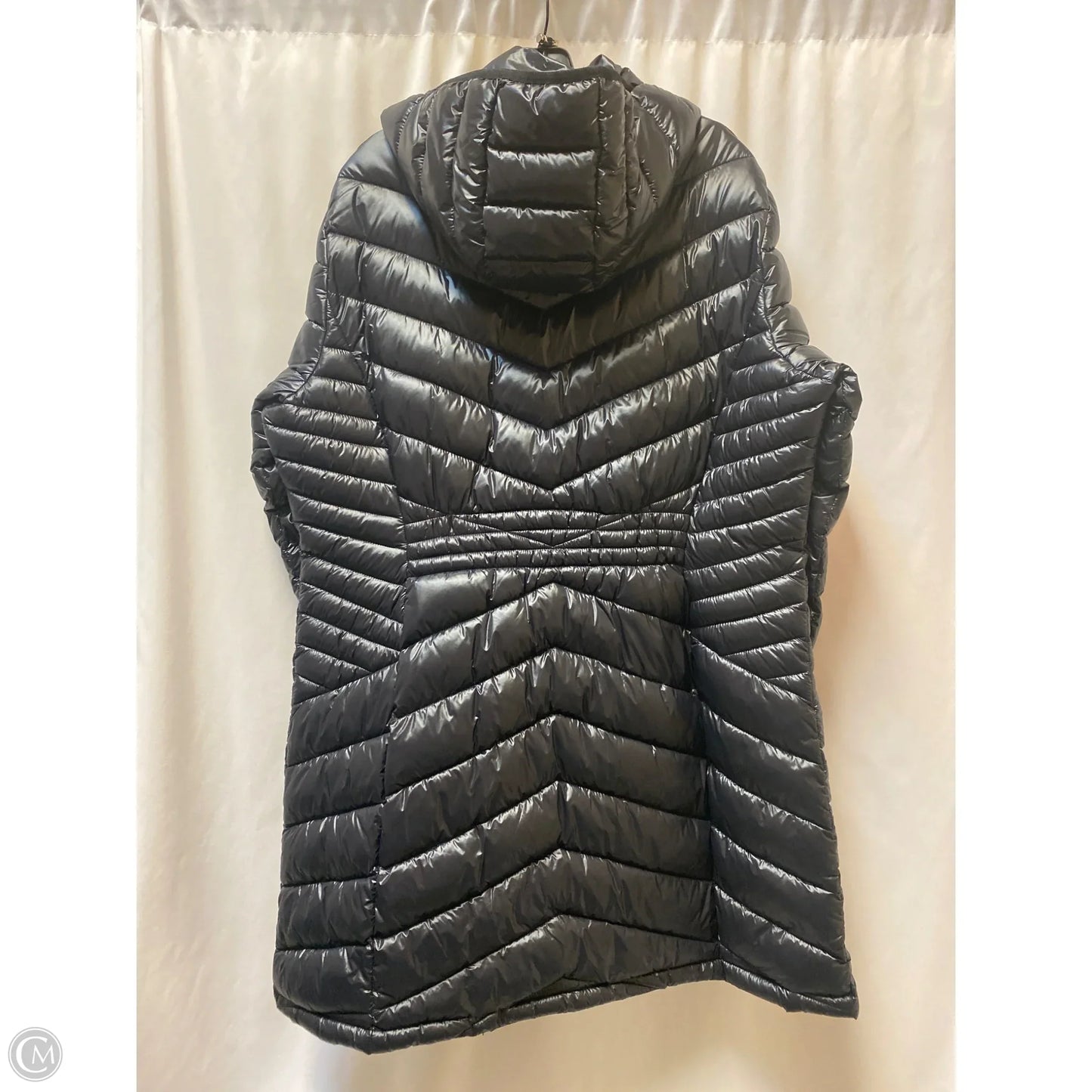 Jacket Puffer & Quilted By Calvin Klein In Black, Size: 1x