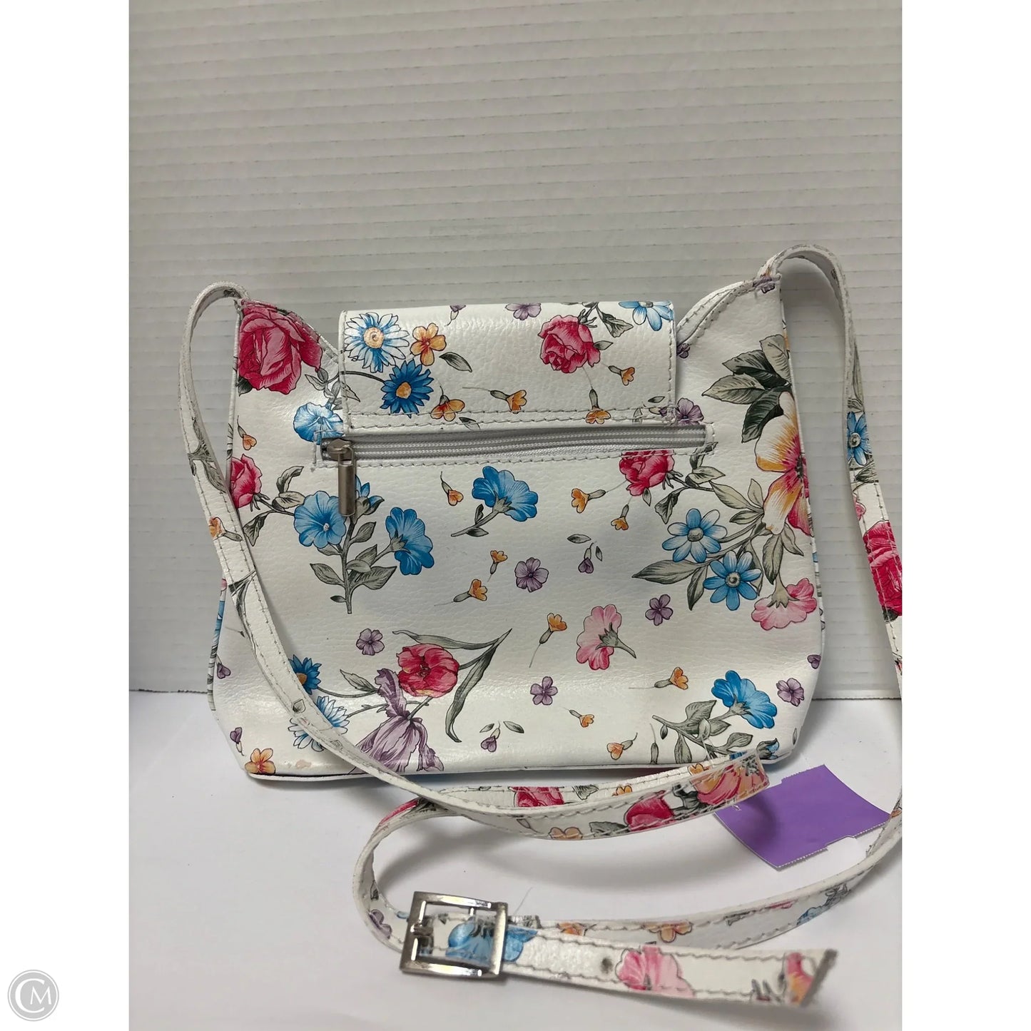 Handbag Leather By Clothes Mentor, Size: Small