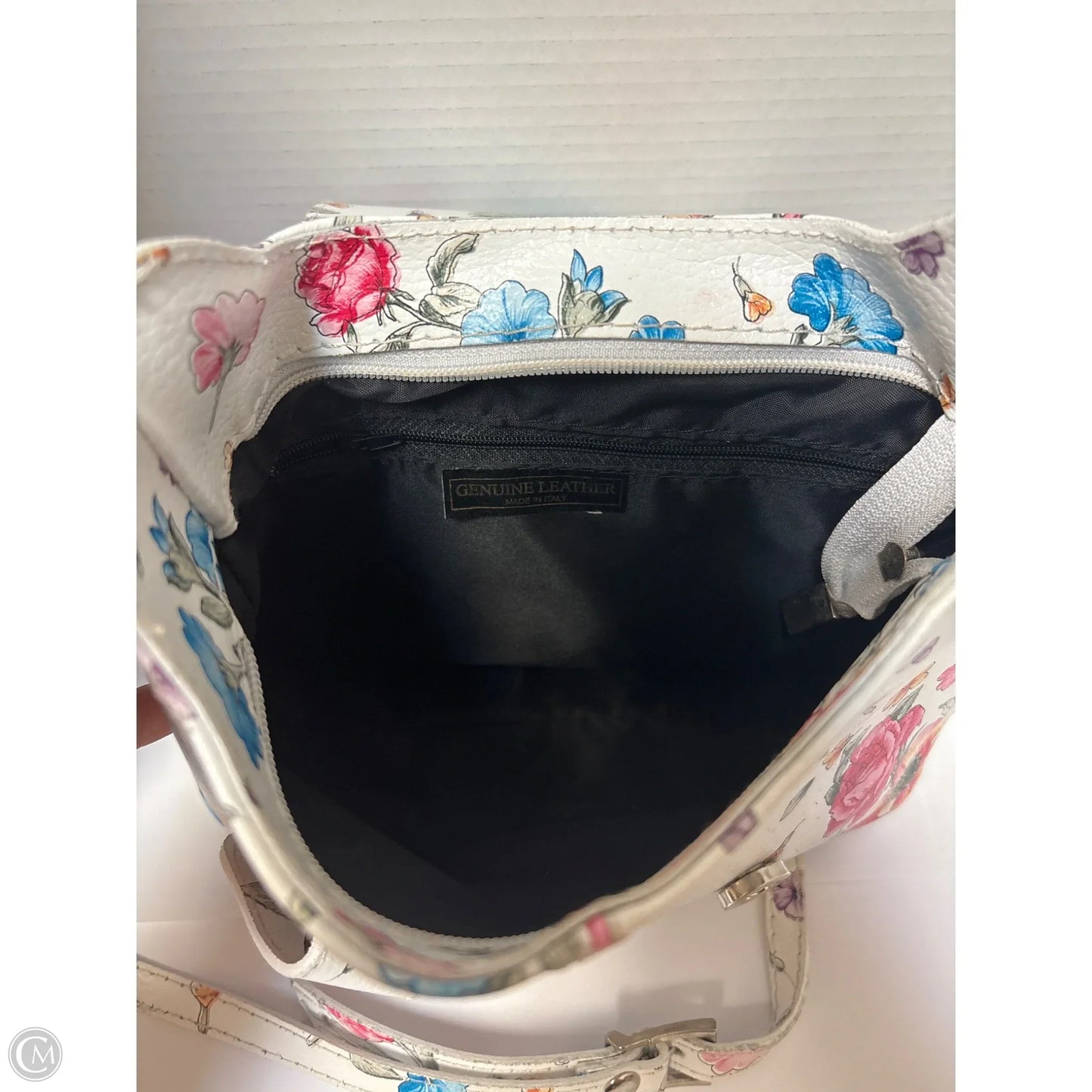 Handbag Leather By Clothes Mentor, Size: Small