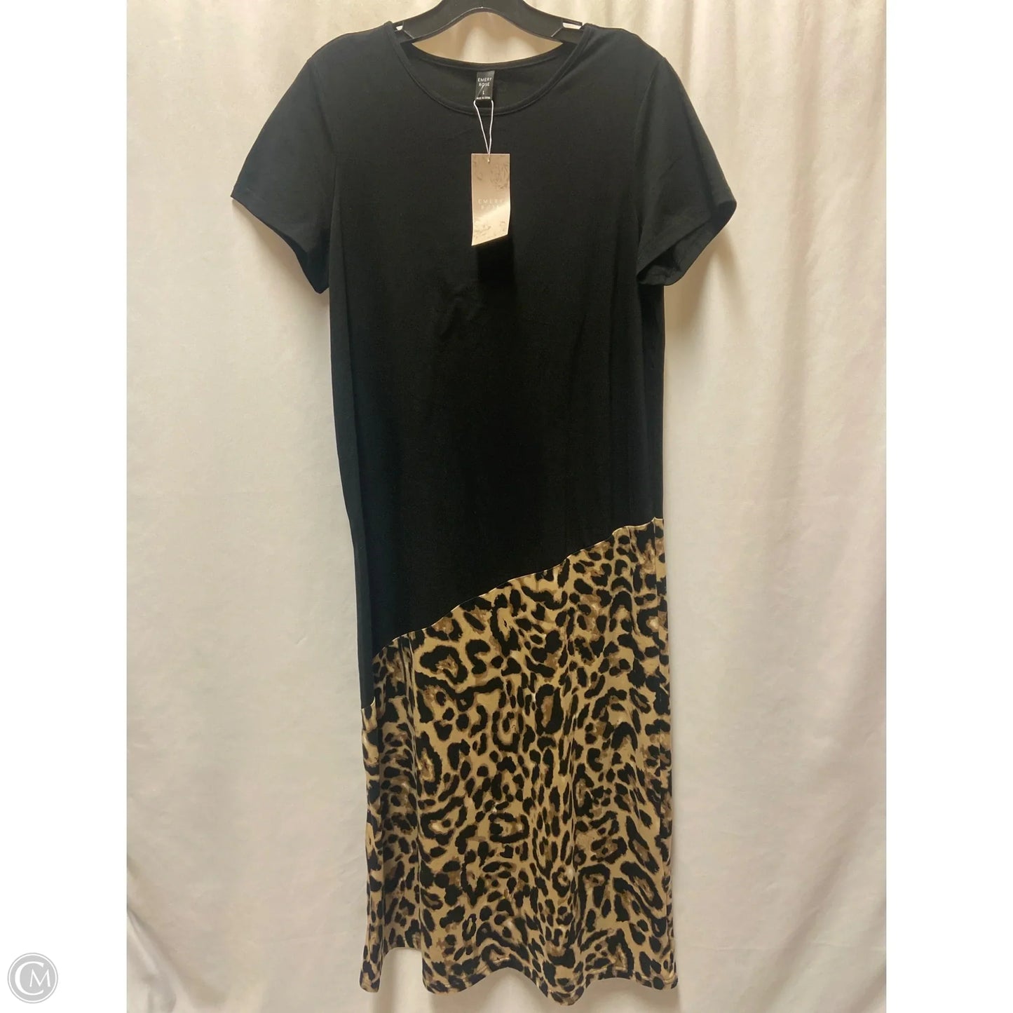 Dress Casual Maxi By Clothes Mentor In Animal Print, Size: L