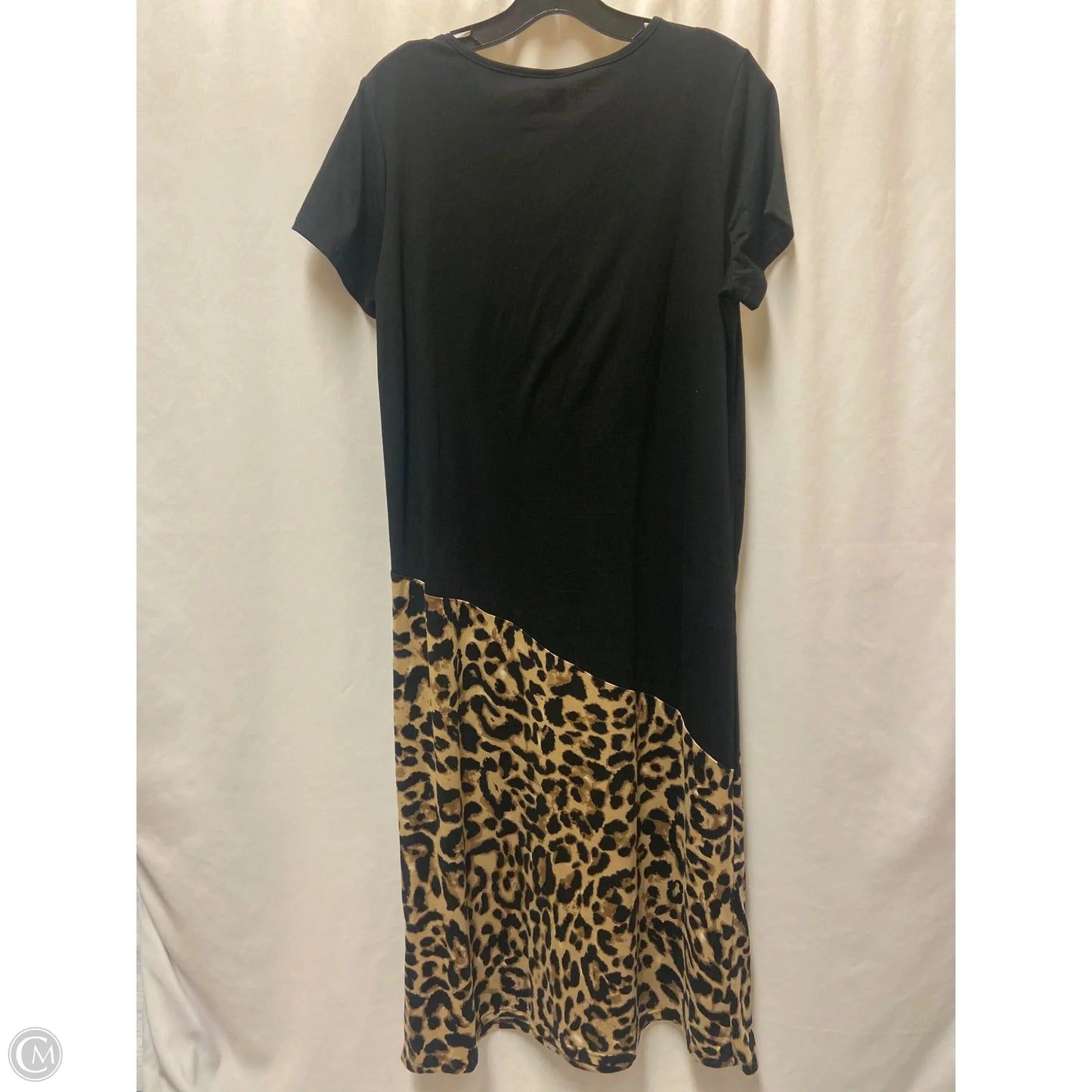 Dress Casual Maxi By Clothes Mentor In Animal Print, Size: L