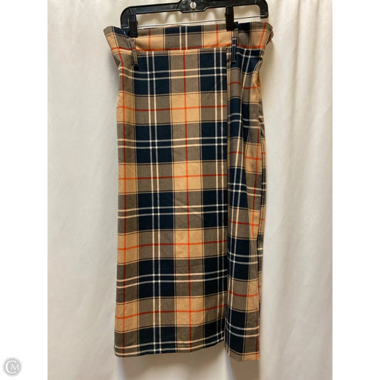 Skirt Maxi By H&m In Beige, Size: 10