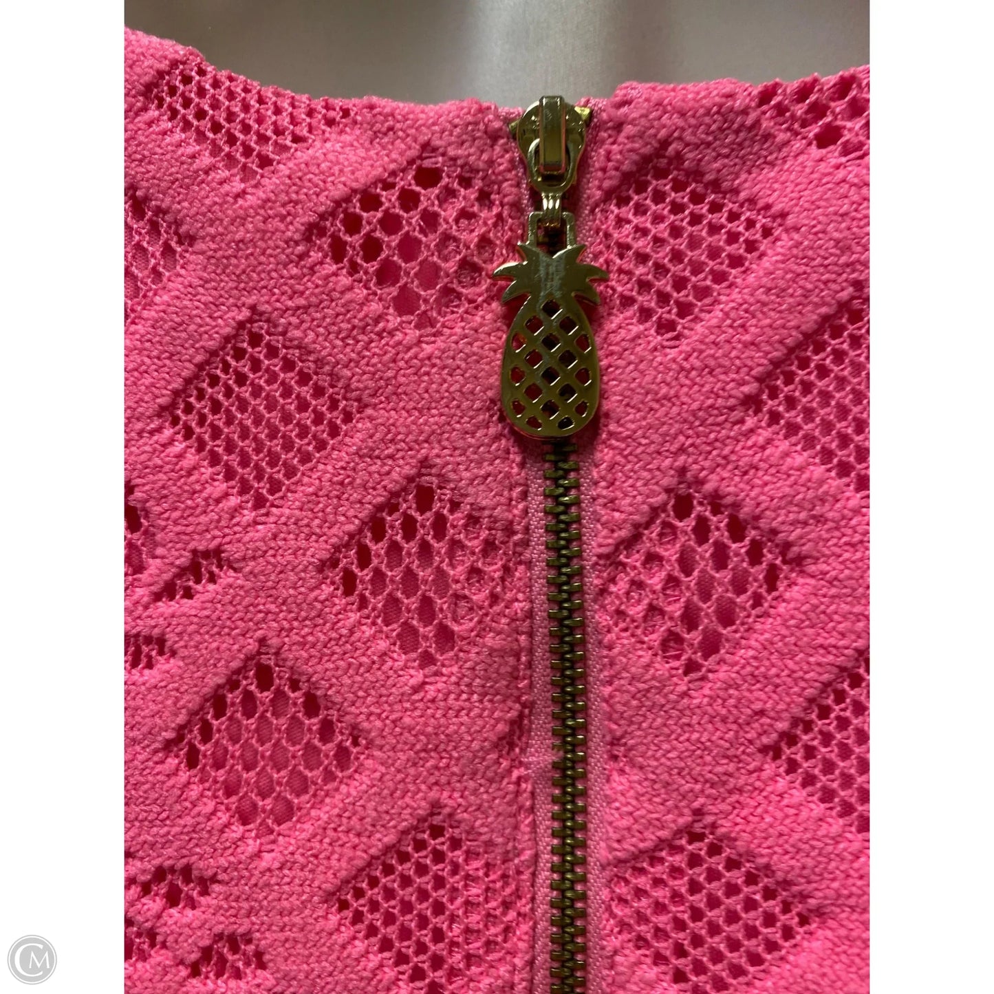 Top Sleeveless Designer By Lilly Pulitzer In Pink, Size: M