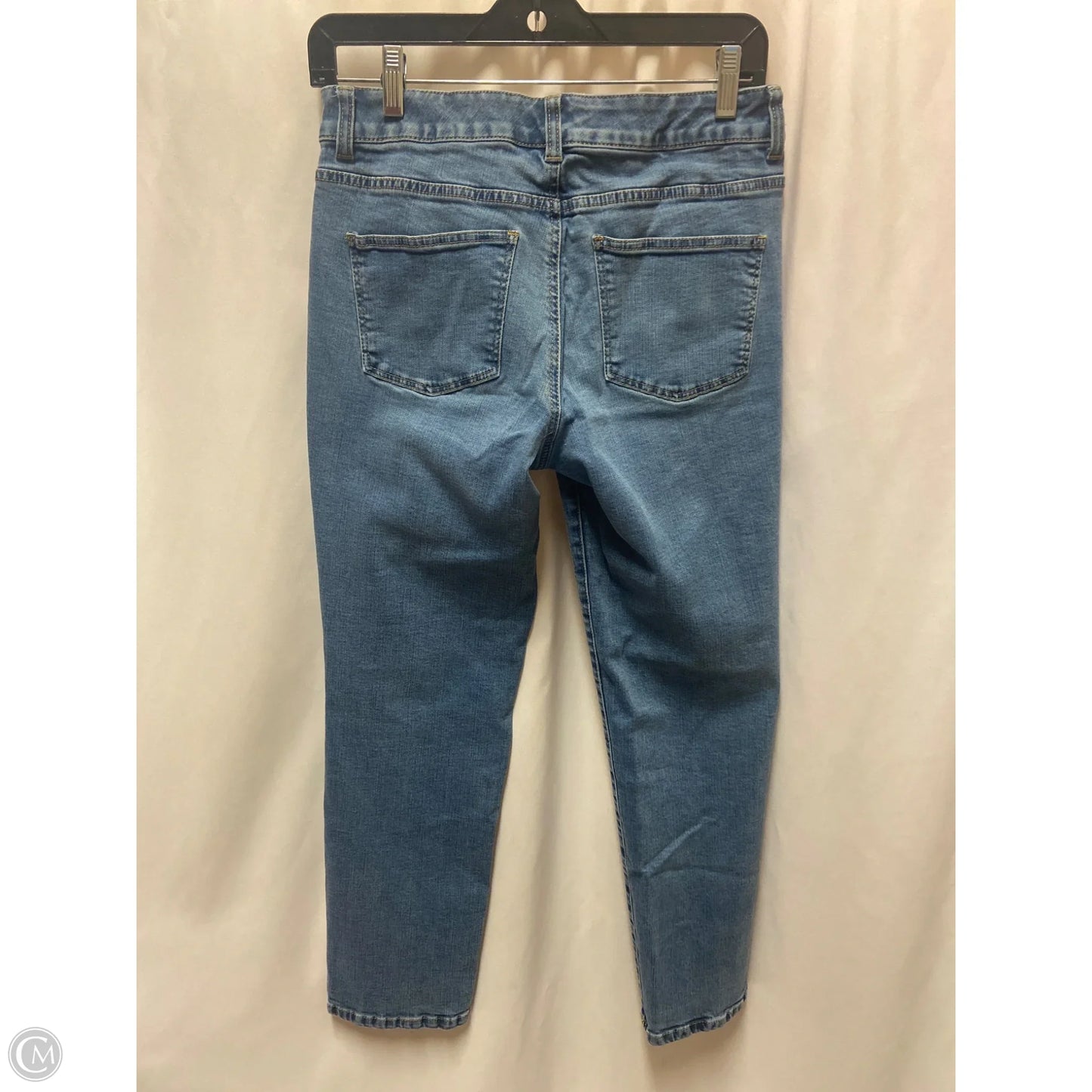 Jeans Straight By Talbots In Blue Denim, Size: 6