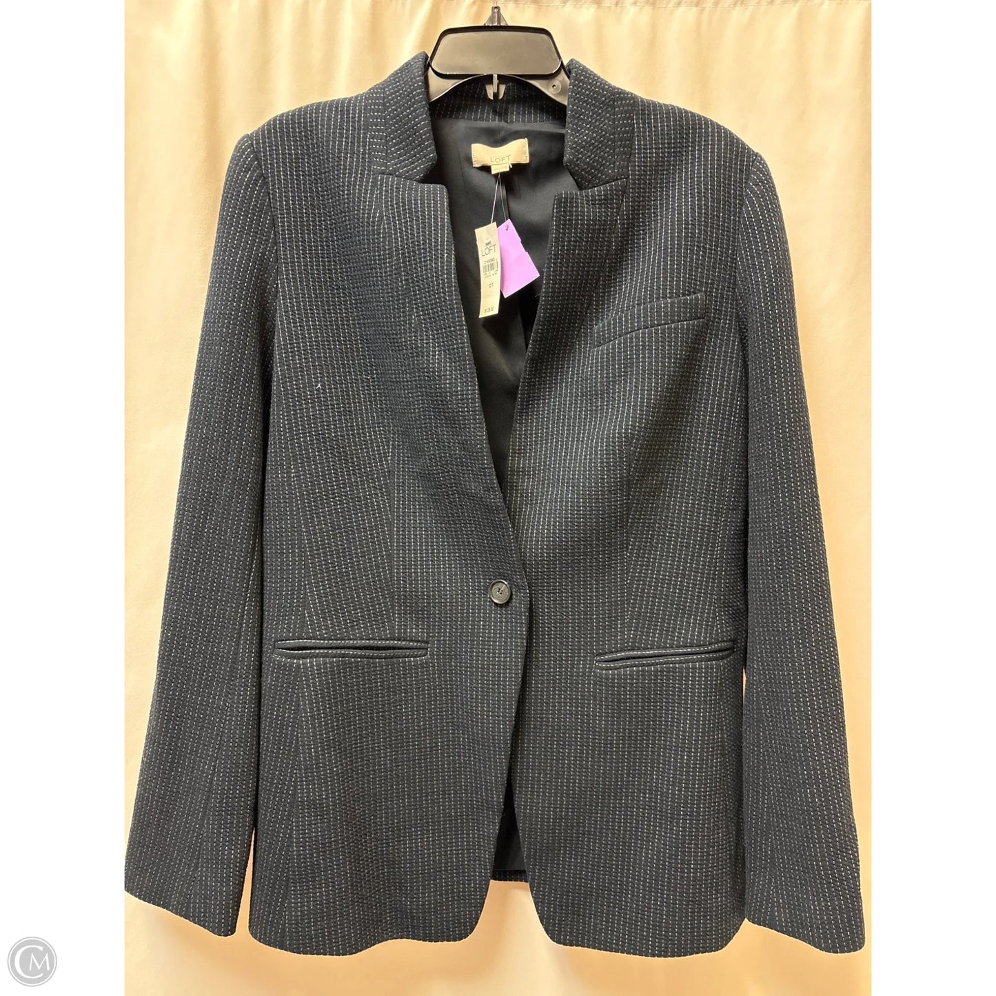 Blazer By Loft In Navy, Size: 12