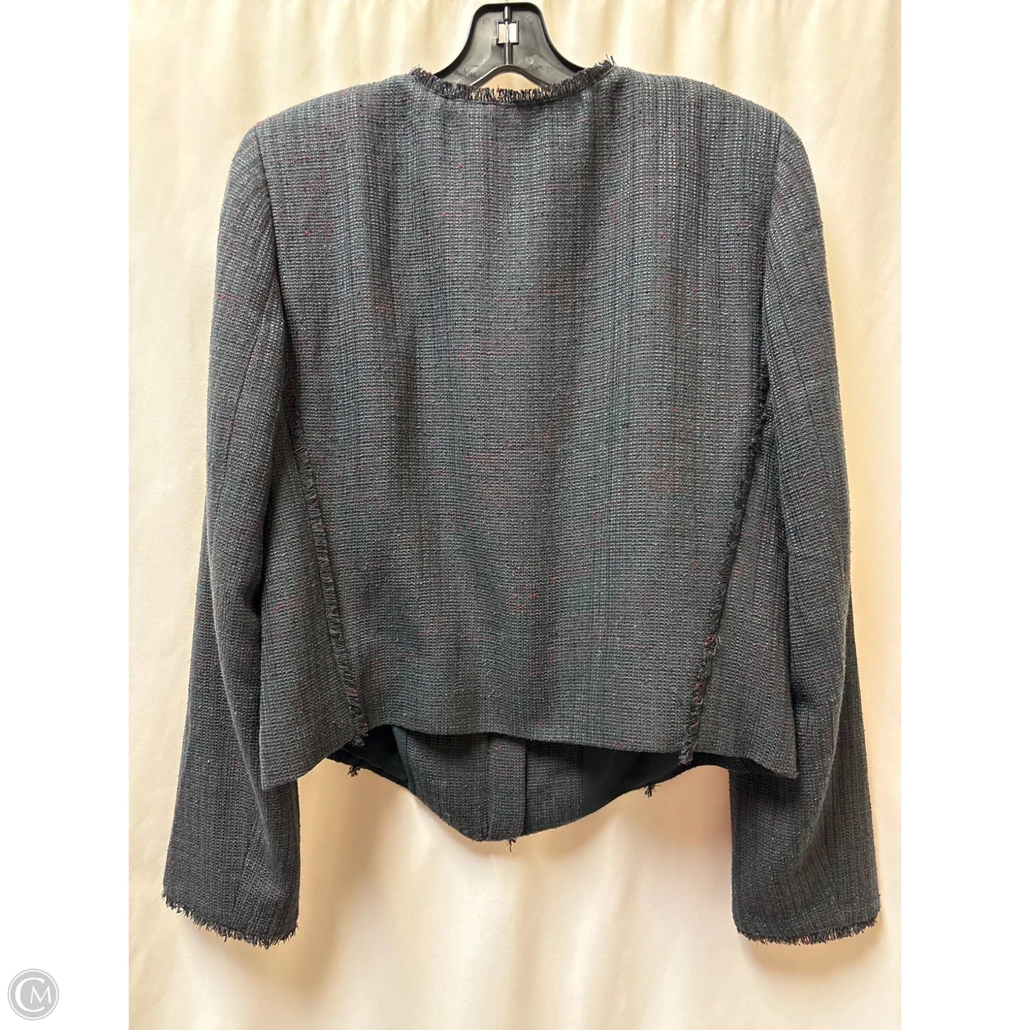 Blazer By Loft In Grey, Size: 12