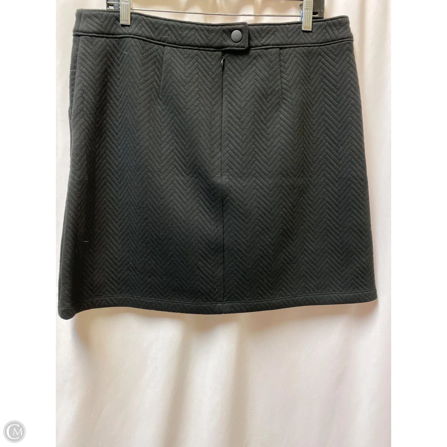 Skirt Midi By Loft In Black, Size: 12